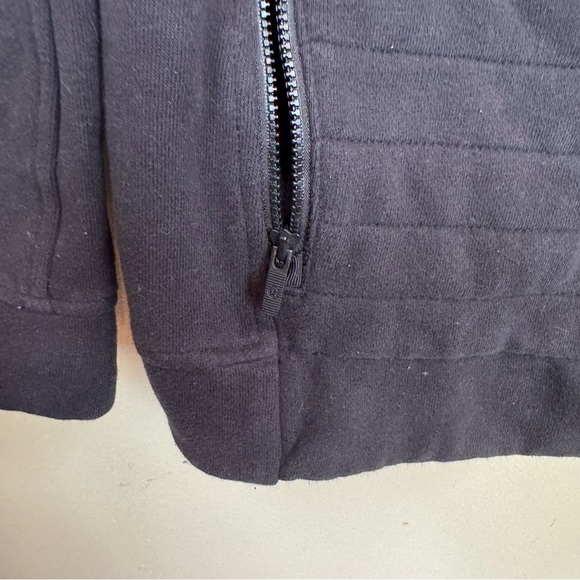 Lululemon Fleece Be True Jacket Cotton Fleece Zipper Quilted Pockets Top Snaps - Picture 12 of 15